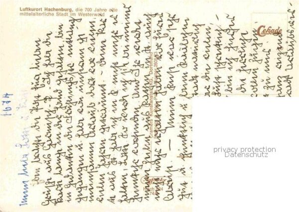 Hachenburg Westerwald 700 Jahre alte mittelalterliche Stadt L – Bild 2