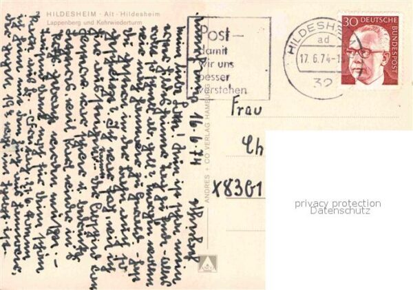 Alt Hildesheim Lappenberg und Kehrwiederturm Fachwerkh – Bild 2