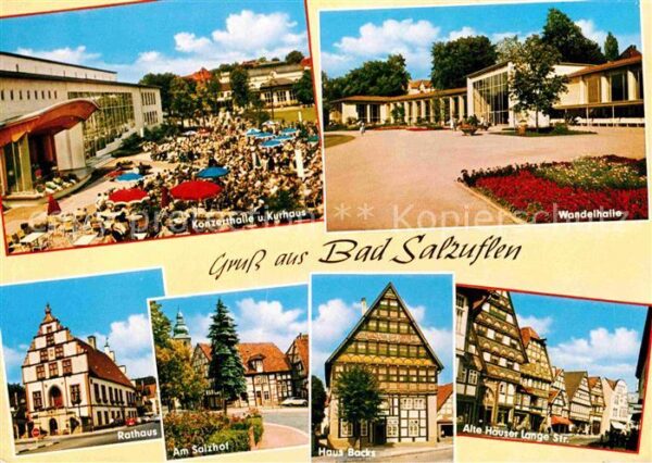 Bad Salzuflen Konzerthalle Kurhaus Wandelhalle Alte H