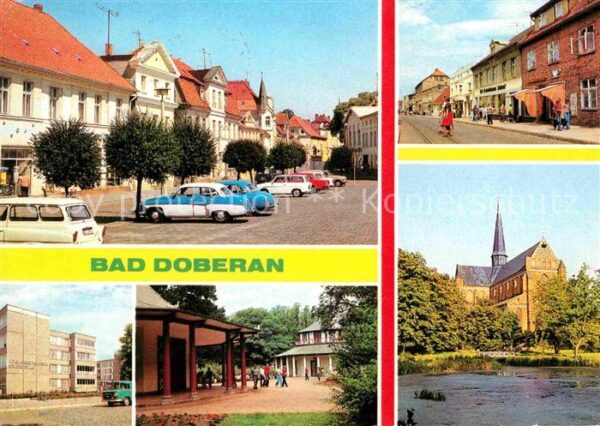 Bad Doberan Markt Ernst Thälmann Strasse Oberschule