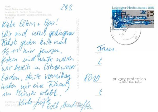 Bad Doberan Markt Ernst Thälmann Strasse Oberschule – Bild 2