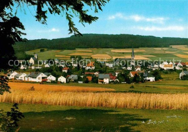 Bischofsgruen Gesamtansicht Höhenluftkurort Fichtelge