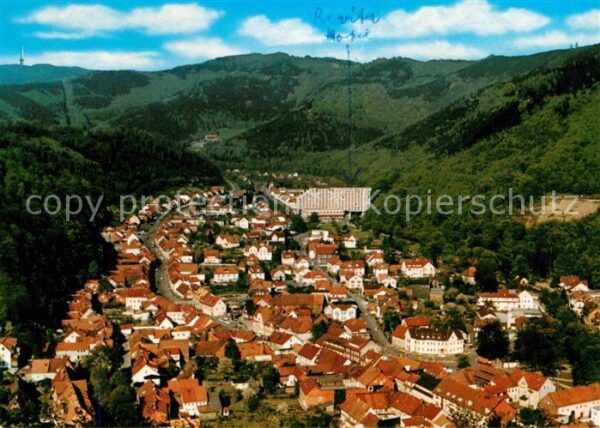 Bad Lauterberg Panorama Blick vom Hausberg Kneipp Heil