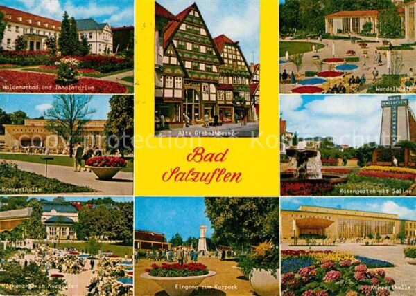 Bad Salzuflen Bad Inhalatorium Giebelhäuser Wandelhal