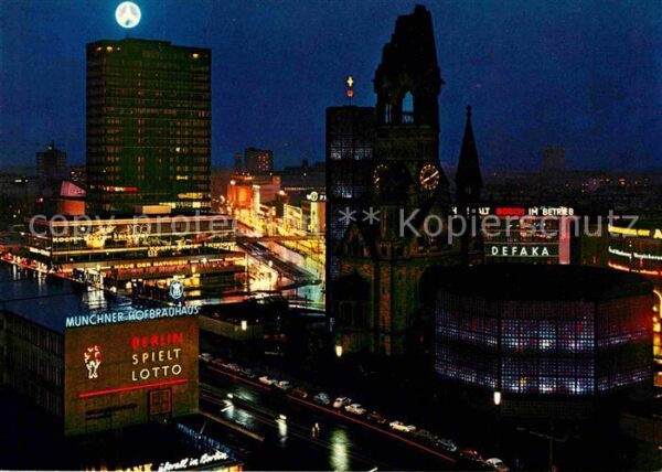 Berlin Europa Center Tauentzienstrasse Kaiser