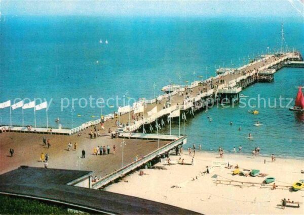 Zoppot Sopot Molo Mole Strand