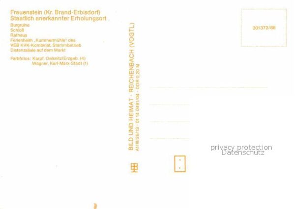 Frauenstein Brand-Erbisdorf Burgruine Schloss Rathaus Ferienheim Ku – Bild 2