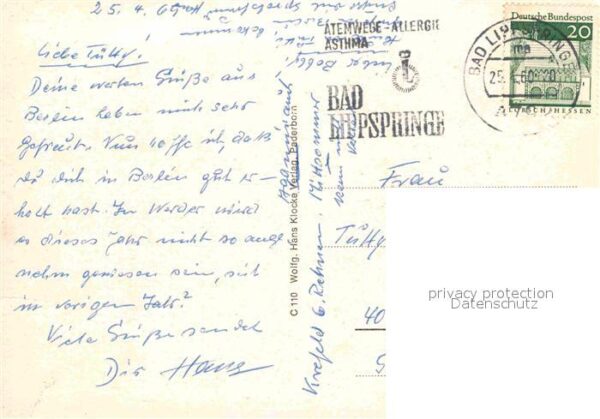 Paderborn Teilansichten Alte Bischof Kaiser und H – Bild 2