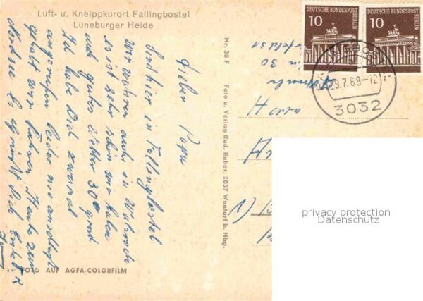 Fallingbostel Böhmetal Treppenspeicher Hermann Löns D – Bild 2