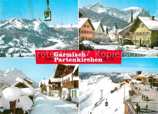 Garmisch-Partenkirchen Wankbahn Bergbahn Floriansplatz Frühlin