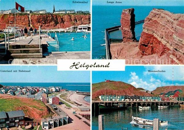 Helgoland Schwimmbad Lange Anne Unterland Südstra
