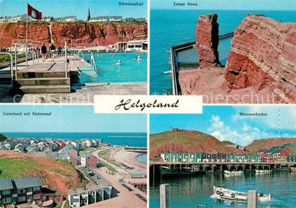 Helgoland Schwimmbad Lange Anne Unterland Südstra