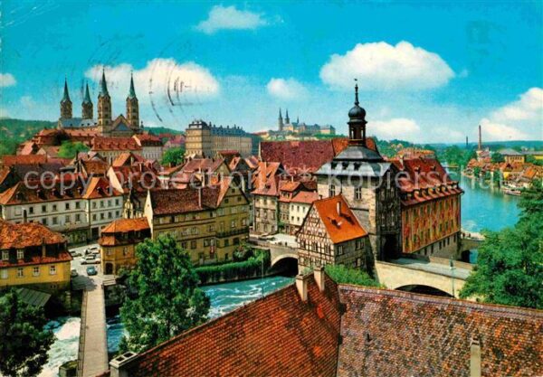 Bamberg Blick auf die Altstadt