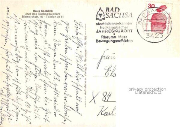 Bad Sachsa Harz Haus Seeblick Kurhaus – Bild 2