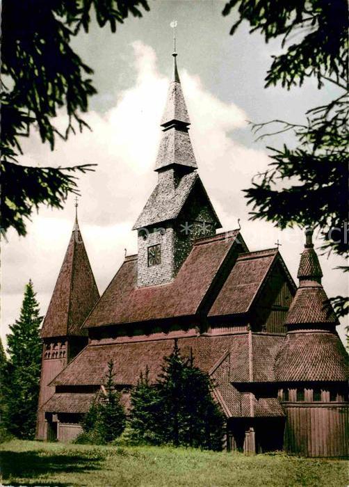 Hahnenklee-Bockswiese Harz Gustav Adolf Kirche Nordische Stabkirch