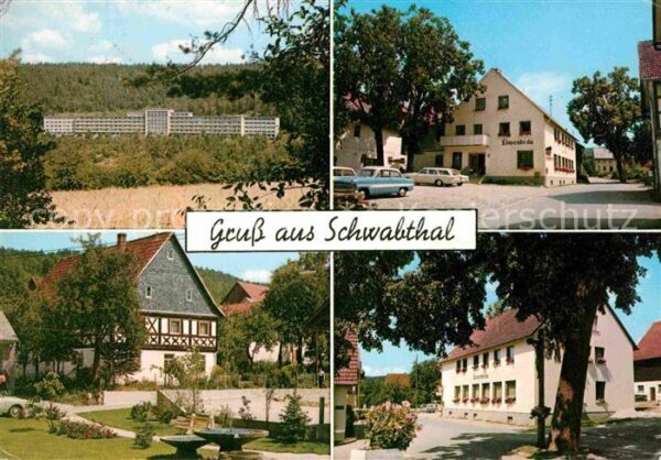 Schwabthal Sanatorium Lautergrund Gasthof Löwenbrä