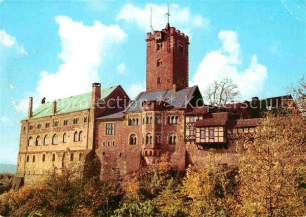 Eisenach Thueringen Wartburg von Südosten