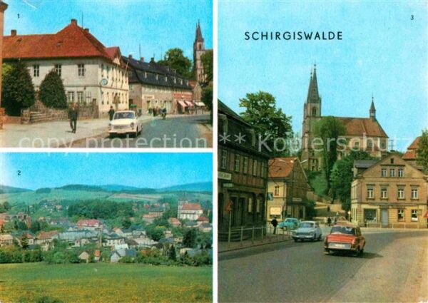 Schirgiswalde Rathaus Ernst Thälmann Strasse Ortsansi