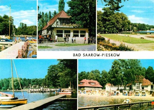 Pieskow Bad Saarow Bootsanlegestelle HOG Pechhütte Erich W