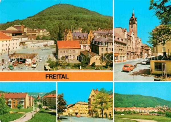 Freital Windberg Rathaus Teilansichten Platz de