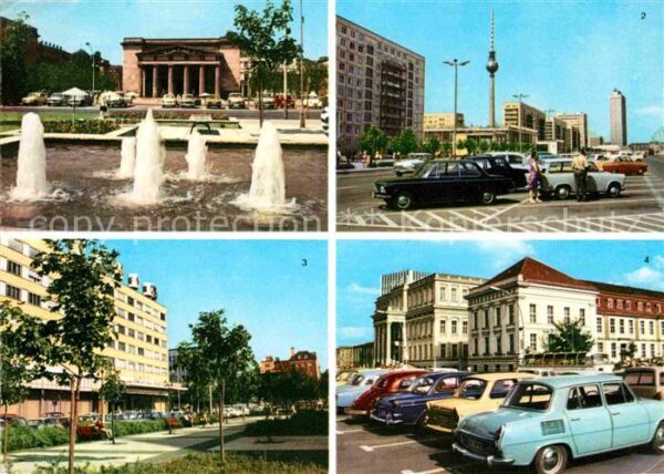 Berlin Mahnmal Unter den Linden Springbrunnen
