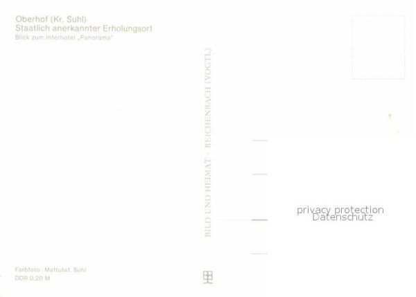 Oberhof Thueringen Winterpanorama Blick zum Interhotel Pan – Bild 2