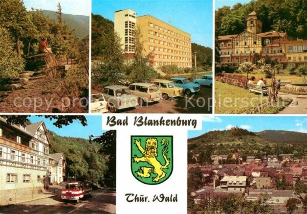 Bad Blankenburg Griesbachfelsen FDGB Urlauberwohnheim S