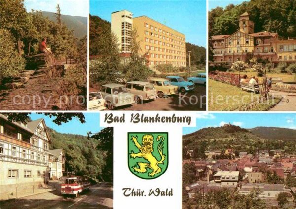 Bad Blankenburg Griesbachfelsen FDGB Urlauberwohnheim S
