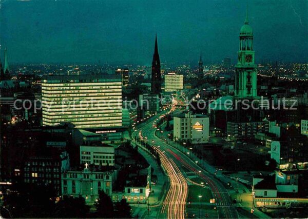 Hamburg Haus Deutscher Ring Der Michel Michaeli