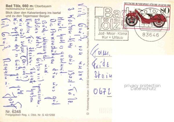 Bad Toelz Gesamtansicht mit Bayerischen Alpen Fli – Bild 2