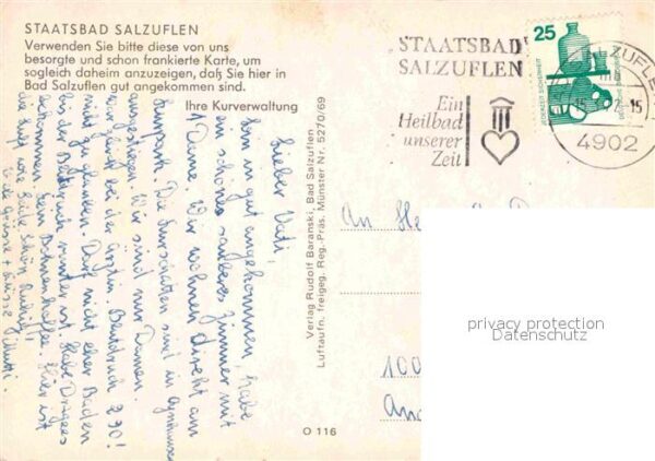 Bad Salzuflen Staatsbad Heilbad Kurhaus Bewegungszent – Bild 2