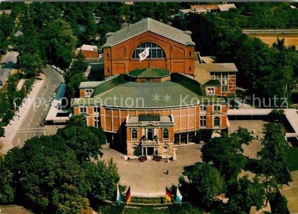 Bayreuth Richard Wagner Festspielhaus Fliegerauf