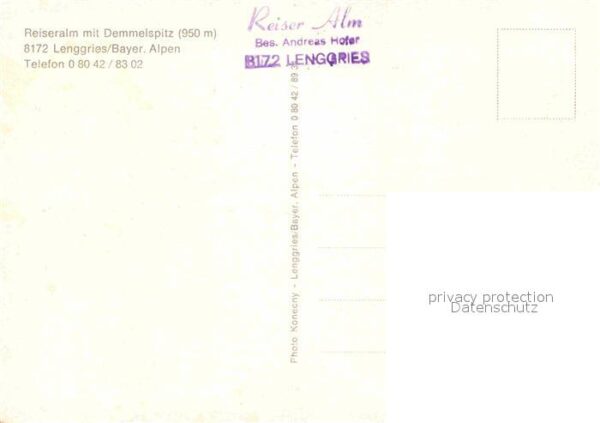 Lenggries Reiseralm mit Demmelspitz Bayerische Al – Bild 2