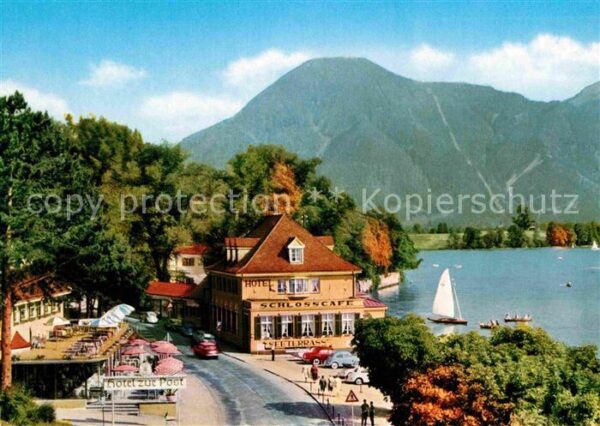 Tegernsee Seehotel Alte Post und Schlosscafe mit