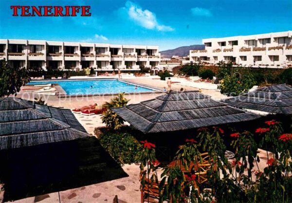 Tenerife El Chaparral Hotelanlage Swimming Pool