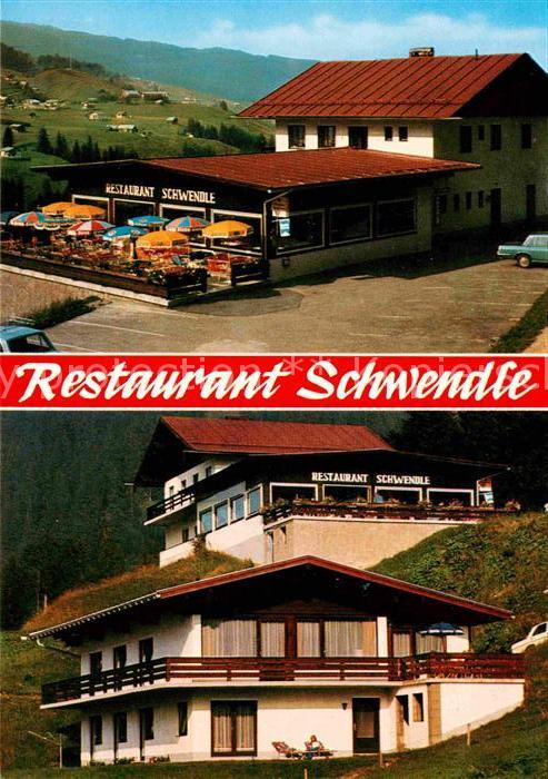 Mittelberg Kleinwalsertal Restaurant Schwendle