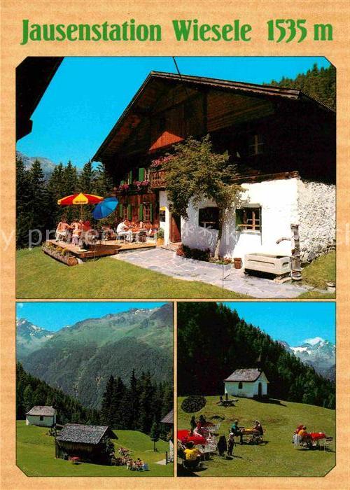 Niederthai Umhausen Tirol Jausenstation Wiesele Ötztaler Alpen