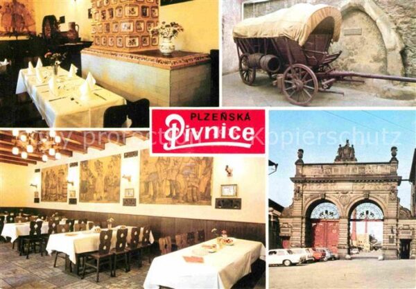 Plzen Pilsen Plzenska Pivnice Restaurant Tor der Bra