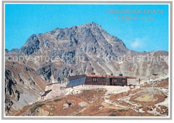 Vysoke Tatry Zbojnicka chata Berghaus Hohe Tatra