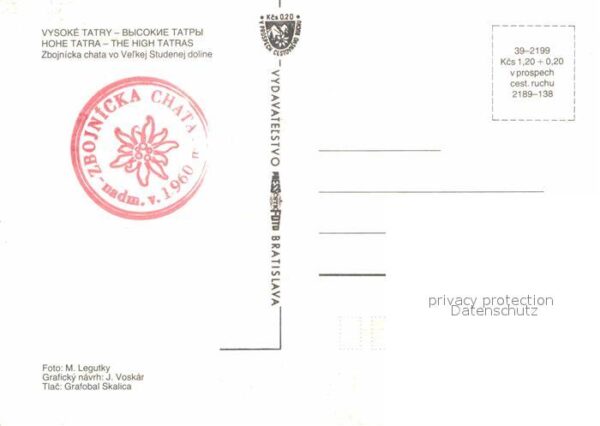 Vysoke Tatry Zbojnicka chata Berghaus Hohe Tatra – Bild 2