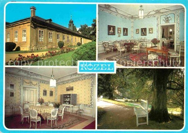 Kozel Statni zamek Schloss Zimmer Park