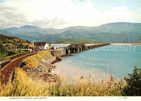 Barmouth Estuary and Bridge