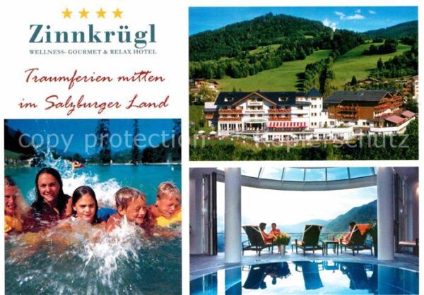 St Johann Pongau Hotel Zinnkrügl Wellnesshotel Swimming