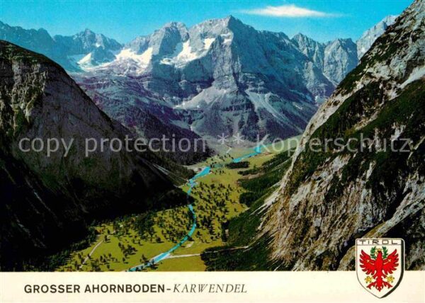 Ahornboden Grosser Ahornboden Karwendelgebirge Fli