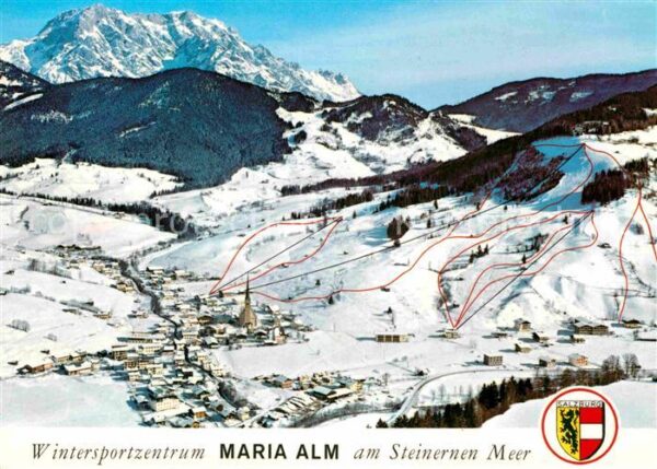 Maria Alm Steinernen Meer Wintersportzentrum Skipisten Alpenpanor