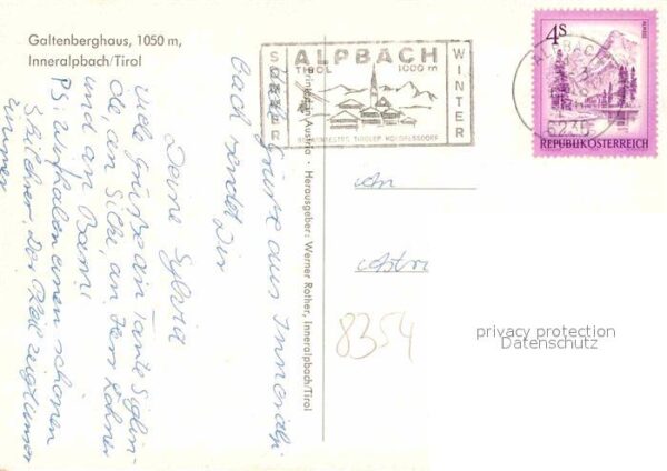Inneralpbach Galtenberghaus Gasthaus Pension – Bild 2