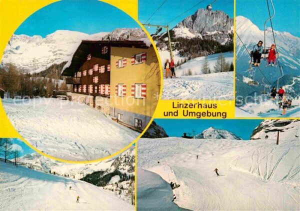 Spital Pyhrn Linzerhaus und Umgebung Skilift Winters