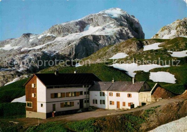 Tilisunahuette gegen Weissplatte Alpenpark Montafon