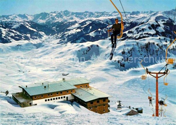 Kitzbuehel Tirol Wintersportgebiet Kitzbüheler Horn Sess