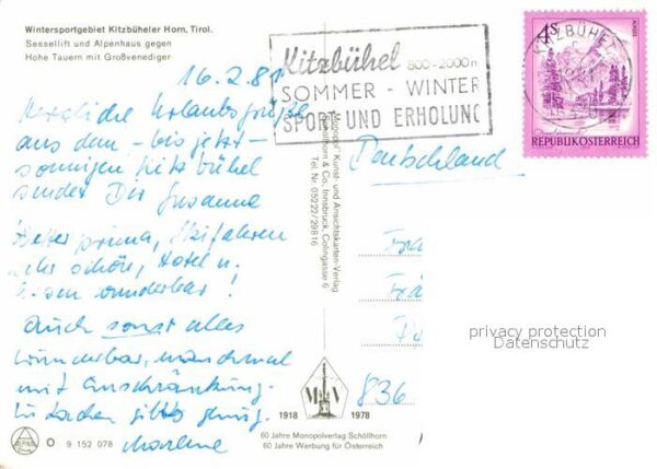 Kitzbuehel Tirol Wintersportgebiet Kitzbüheler Horn Sess – Bild 2